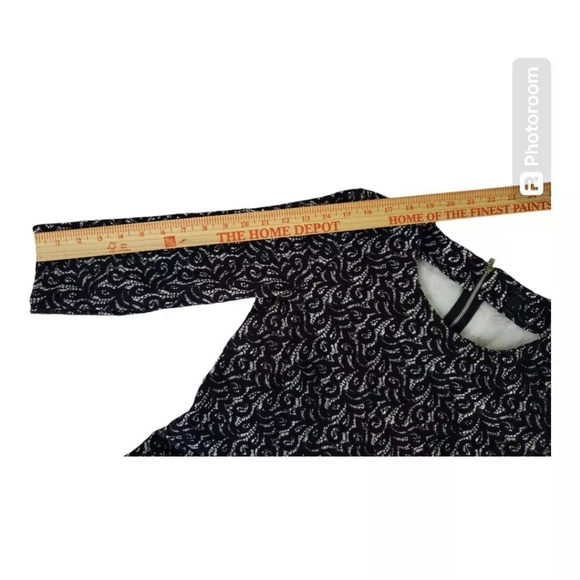 J Crew Black Lace Peplum Top Small - Picture 14 of 16